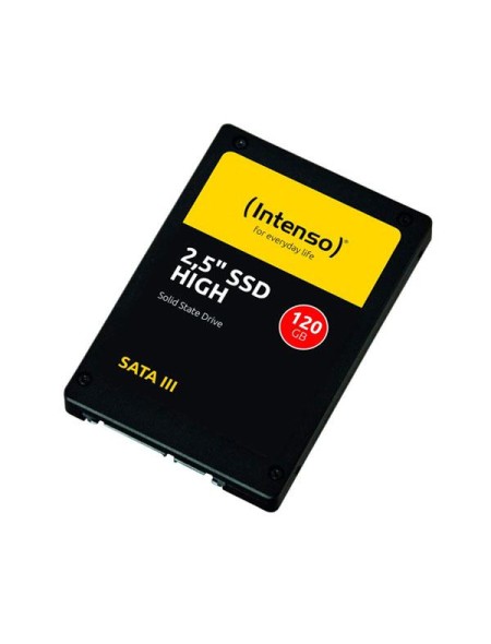 Disco duro 2.5 SSD Intenso 120Gb High Performance / 3d Nand SLC / Sata 3 / 520mb/s 3813430