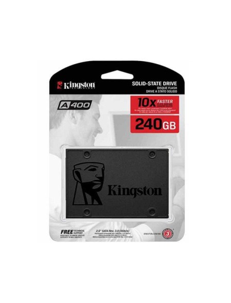 Disco duro 2.5 SSD Kingston 240Gb SSDnow sata3 sa400 SA400S37/240G