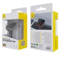 Transmisor FM NT7007 / Bluetooh 5.1 / Manos libres / 2xUSB 5v 3.4a / Micro sd / Negro / One+ / 2700072