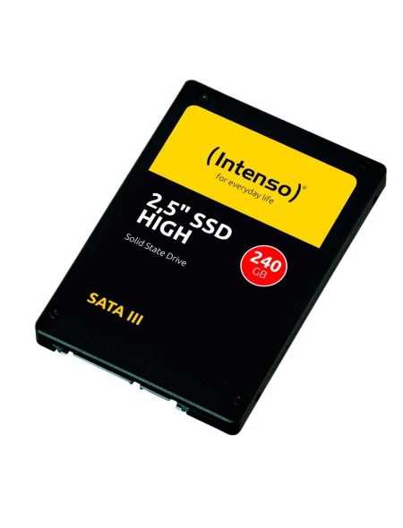 Disco duro 2.5 SSD Intenso 240Gb High Performance / Sata 3 / 520mb/s / 3813440