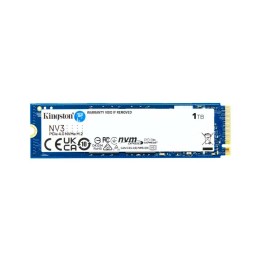 Disco Duro SSD M.2 Pcie 4.0 Nvme Kingston NV3 / 1Tb / M.2 2280 / 6.000-4.000 MB/s / SNV3S/1000G